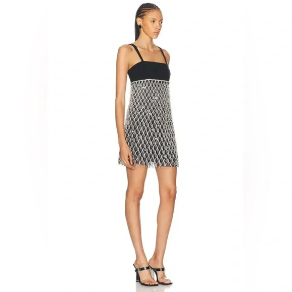 SIMKHAI Sallie Dress Size 4 $1,350.00 Embellished Beaded - Picture 8 of 16